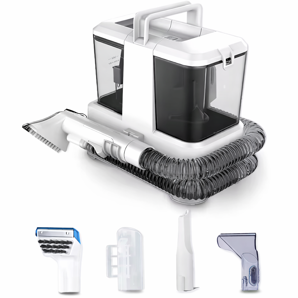Shampouineuse portable pour tâches sur textiles, voiture ,canapé et tapis