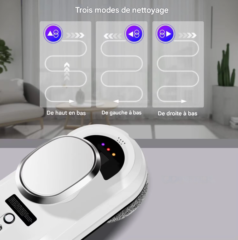 Robot lave vitre autonome électrique